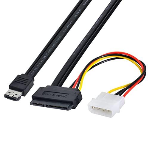 HDMIHOME 50cm eSATAp Power ESATAコンボ SATA 22ピン &amp; ID...