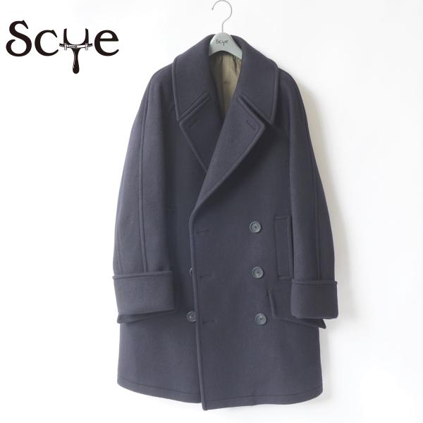 SCYE｜サイ Wool And Cashmere Melton Cape Coat/1220-73...