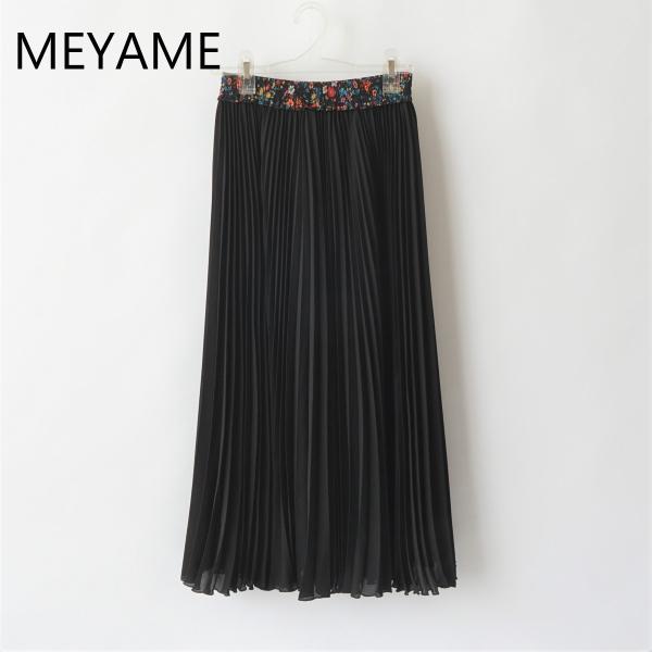 MEYAME ｜メヤメ sale セール 40%off Pleated Skirt /Mey-133...