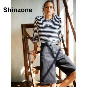 THE SHINZONE ザ シンゾーン　マリンボーダーtee/19SMSCU93