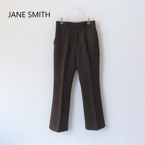 JANE SMITH｜ジェーンスミス Wool Kersey cropped flare pants...