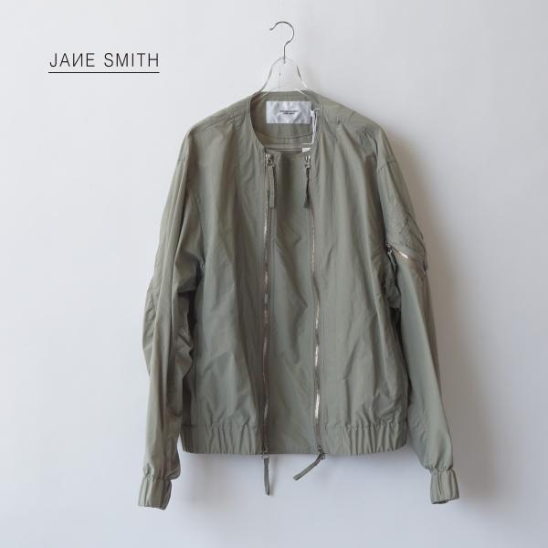 JANE SMITH｜ジェーンスミス　Nylon Taslan double zip blouson...