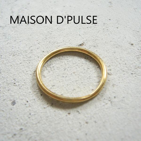 MAISON D&apos;PULSE ｜メゾンドパルス  sale セール30%off Line ring ...