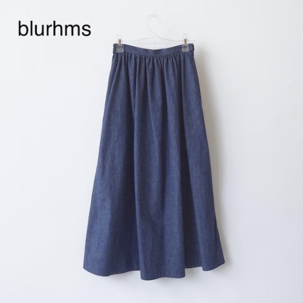 sale セール　20%OFF blurhms/ブラームス・Light-oz Denim Gathe...
