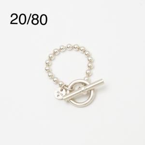 20/80（トゥエンティーエイティー） ブレスレット 「20/80」トゥエ