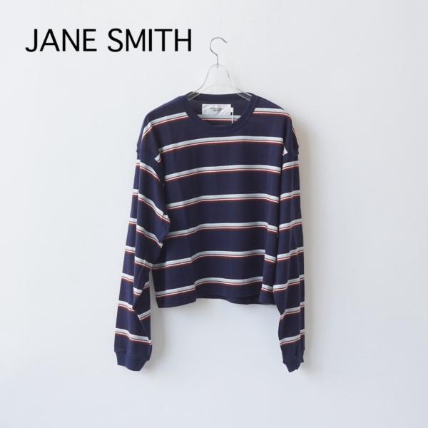 JANE SMITH/ジェーンスミス・COTTON MULTI BORDER SHORT PULLO...