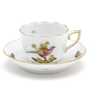 ヘレンド（HEREND） エスプレッソカップ(50cc)＆ソーサー 忘れな草