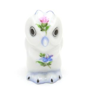 ヘレンド（HEREND） ミニふくろう(高さ:4.7cm) ミルフルール(05102/MF