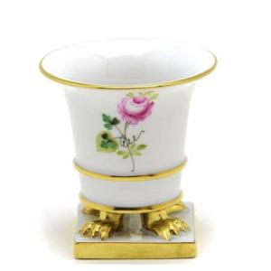 ヘレンド 花瓶 ウィーンの薔薇・シンプル アンピールベース(S