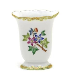ヘレンド（HEREND） ウィーンの薔薇(07075/VRH) 花瓶(高さ:22cm) 磁器