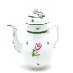ヘレンド（HEREND） コーヒーポット(S)(300cc)小鳥飾り 雉・キジ(00617