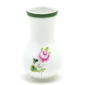 ヘレンド 花瓶 アポニーグリーン 手描き 磁器 花器 花活け ハンガリー ヘレンド アポニーグリーン ウォールベース 16cm 壁掛け用花瓶