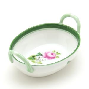 ヘレンド（HEREND） インク壺(幅:23.5cm) ヴィクトリアブーケ(07830