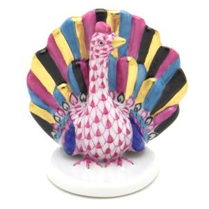 ヘレンド（HEREND） 梟置物(高さ:29.5cm) 本の上のフクロウ(L)(05079