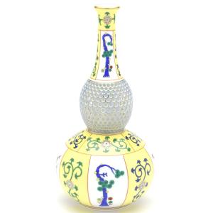 ヘレンド（HEREND） 花瓶 蓋付き飾り壺 ヴィクトリア装飾