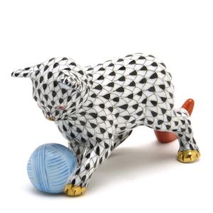 ヘレンド（HEREND） 人形置物 お給仕マンダリン(S)(高さ:7cm)(05653/C