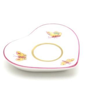 ヘレンド アポニーグリーン ランプベース 手描き 磁器製 テーブル 