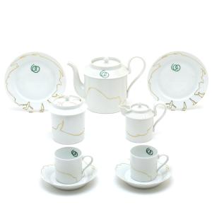 希少】セーブル(Sevres) デミタスコーヒーカップ(110cc)＆ソーサー