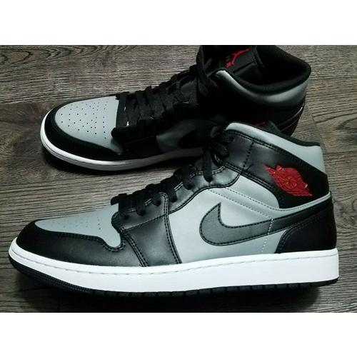 25cm 554724-096 AIR JORDAN 1 MID Shadow Red エアジョーダ...