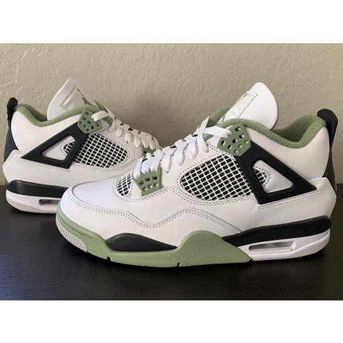 27cm AQ9129-103 WMNS AIR JORDAN 4 RETRO Oil Green ...