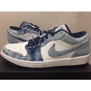 27cm CZ8455-100 AIR JORDAN 1 LOW Washed Denim エアジョーダン ロー ウォッシュド デニム