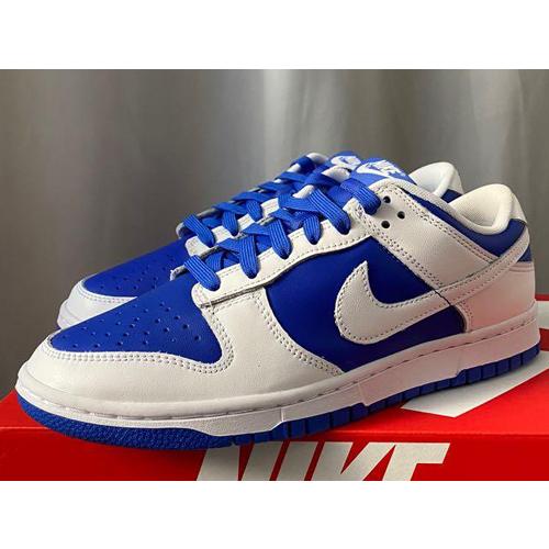 26cm DD1391-401 NIKE DUNK LOW RETRO Racer Blue Whi...