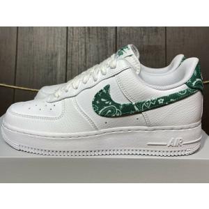 26cm DH4406-102 WMNS NIKE AIR FORCE 1 LOW '07 ESSENTIAL Green Paisley ウィメンズ ナイキ エアフォース ロー エッセンシャル グリーン ペイズリー