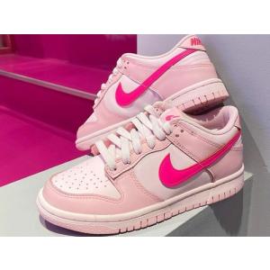 22.5cm DH9765-600 NIKE DUNK LOW GS Triple Pink ナイキ ダンク ロー トリプル ピンク｜heretic