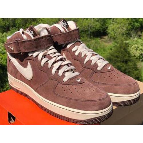 28.5cm DM0107-200 NIKE AIR FORCE 1 MID QS Chocolat...