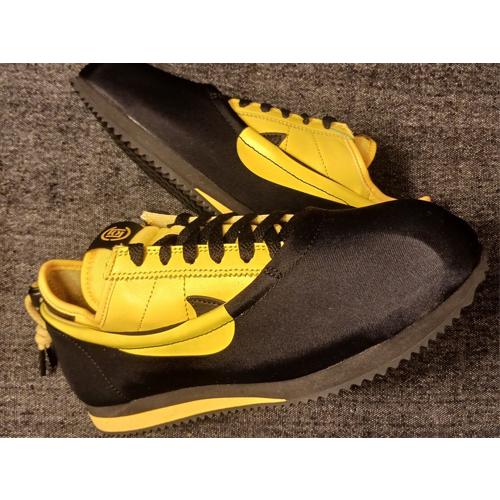 28.5cm DZ3239-001 NIKE CORTEZ CLOT Black Varsity M...