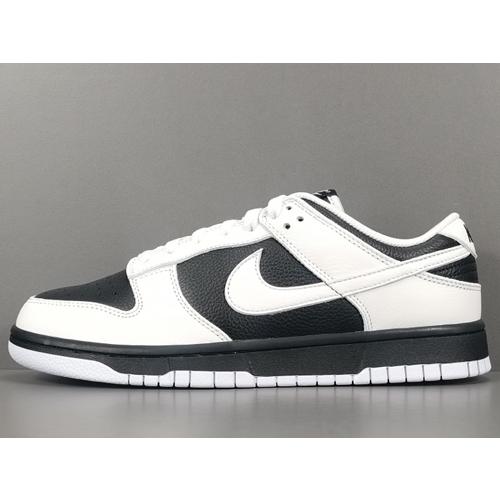 25cm FD9064-011 NIKE DUNK LOW Reverse Panda Black ...