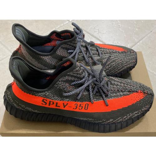 24cm HQ7045 ADIDAS YEEZY BOOST 350 V2 Carbon Belug...