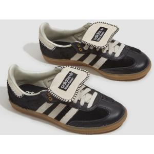 23.5cm IE0580 ADIDAS WALES BONNER SAMBA PONY TONAL LOW Core Black アディダス ウェールズ・ボナー サンバ ポニー トーナル ロー コア ブラック｜heretic