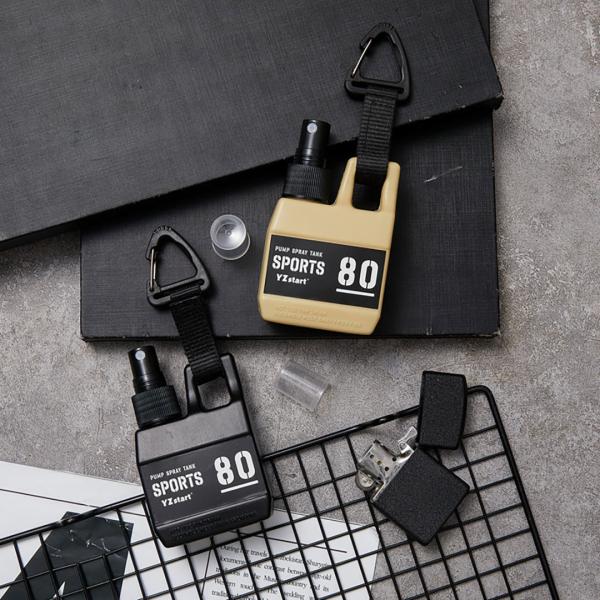 クイックスプレー 容量80ml ポンプスプレータンク Grips ウイルス アウトドア 感染症 対策...