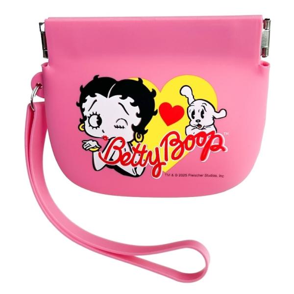 レターパックプラス対応 BETTY BOOP ベティブープ シリコンポーチ 小銭入れ 財布 小さいポ...