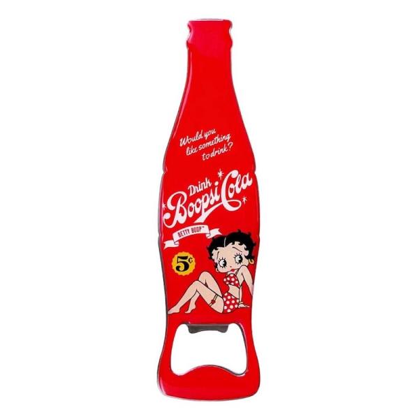 レターパックプラス対応 BETTY BOOP ベティブープ ボトルオープナー マグネット付き 栓抜き...