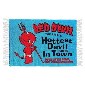 レターパックプラス対応 レッドデビル フロアマット コットンマット ショートマット 玄関マット 50...