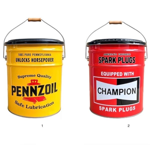 ペンズオイル チャンピオン オイル缶 スツール OIL CAN STOOL オイル缶形イス アメリカ...