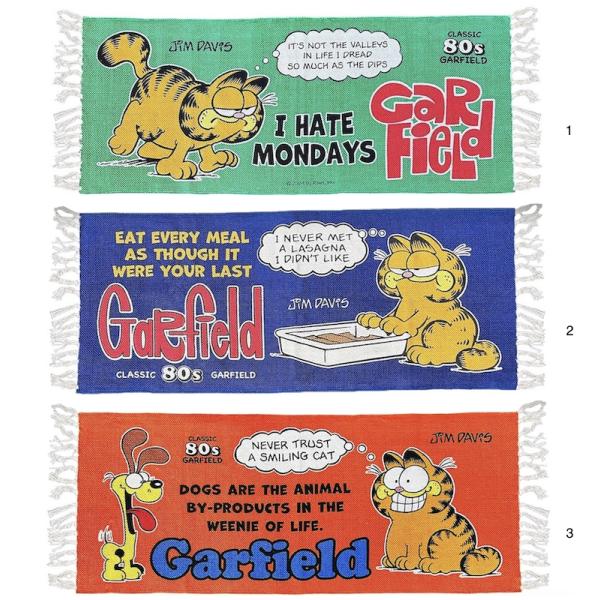 ガーフィールド キッチンマット ロングマット マット 玄関マット 50×120cm 綿 コットン オ...