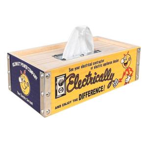 レディキロワット ウッド ティッシュケース ボックス 木製 ティッシュケースカバー 小物入れ アメリ...