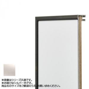 アルナ アルミフレーム デッサン額 クーベ シルバー 横長500×250 16245 