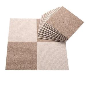 サンコー　N.おくだけタイルマット　BE(ベージュ)　濃淡20枚セット キャンセル返品不可