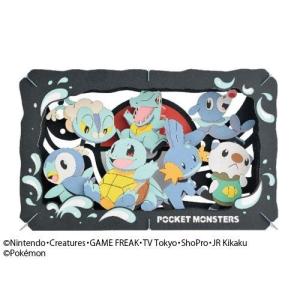 ペーパーシアター ポケットモンスター Type Water Pt L08 エンスカイ シュシュプラース Yahoo 店 通販 Yahoo ショッピング