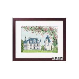 オフホワイト ししゅうキット　7213 　世界遺産と世界の風景から　シュノンソー 7213 シュノンソー