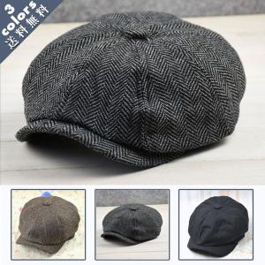メンズハンチング メンズ帽子ハンチング 縞柄 紳士 キャスケット