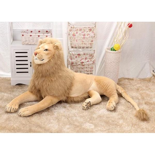 ライオン lion リアル ぬいぐるみ 抱き枕 飾り 子供 お誕生日 プレゼント 可愛い キャラクタ...