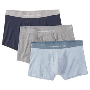 【並行輸入品】アバクロンビー&フィッチ メンズ ボクサーパンツ ( ３枚セット 箱入り ) Abercrombie&Fitch 3-Pack Trunks (3color) 【返品・交換不可】｜herobox