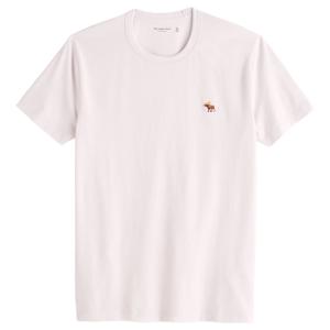 【並行輸入品】【メール便送料無料】アバクロンビー&フィッチ メンズ Ｔシャツ ( 半袖 ) Abercrombie&Fitch Icon Tee (ライトグレー)｜herobox