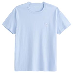 【並行輸入品】【メール便送料無料】アバクロンビー&フィッチ メンズ Ｔシャツ ( 半袖 ) Abercrombie&Fitch Elevated Icon Tee (ライトブルー)｜herobox