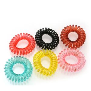 スプリングヘアゴム コイルプラゴム 2.5cm I34- ヘアゴム